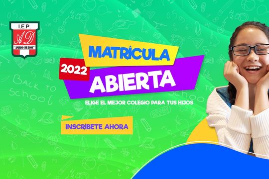 MATRÍCULA ABIERTA 2022 - Featured image