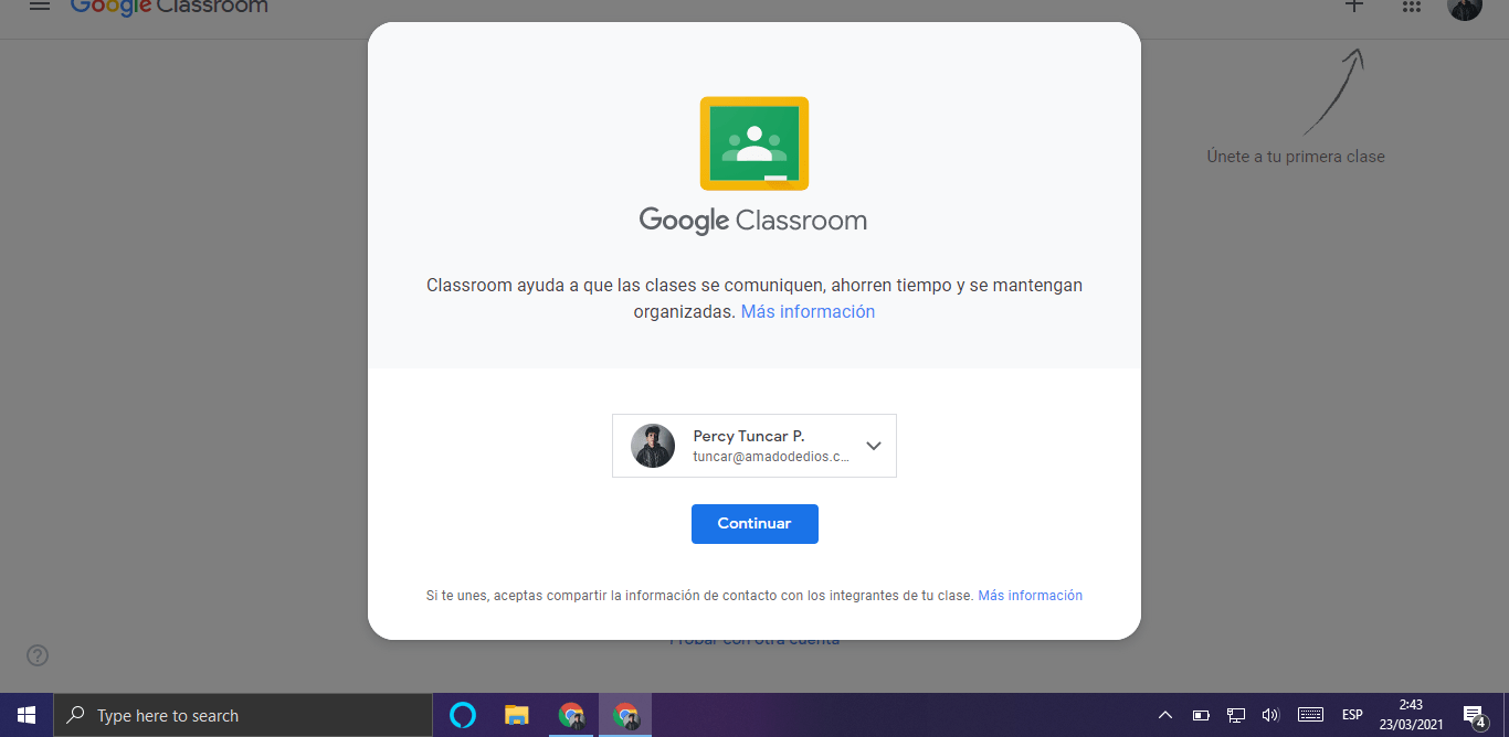 Ingresar o unirse a una clase como alumno en Google Classroom. - Featured image